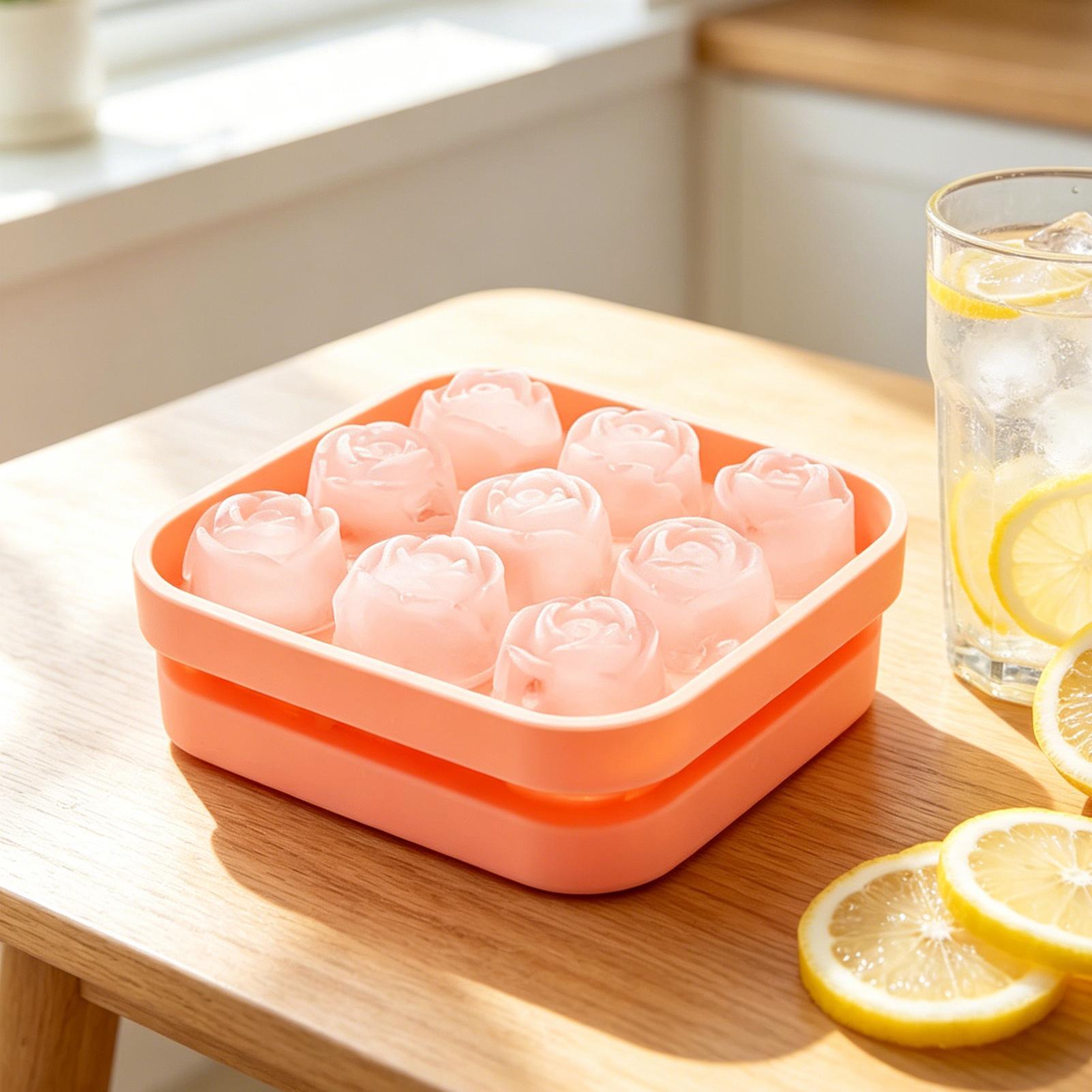 Coffee Tea Drinks - Easy Release Cocktail Ice Molds,Food Grade
