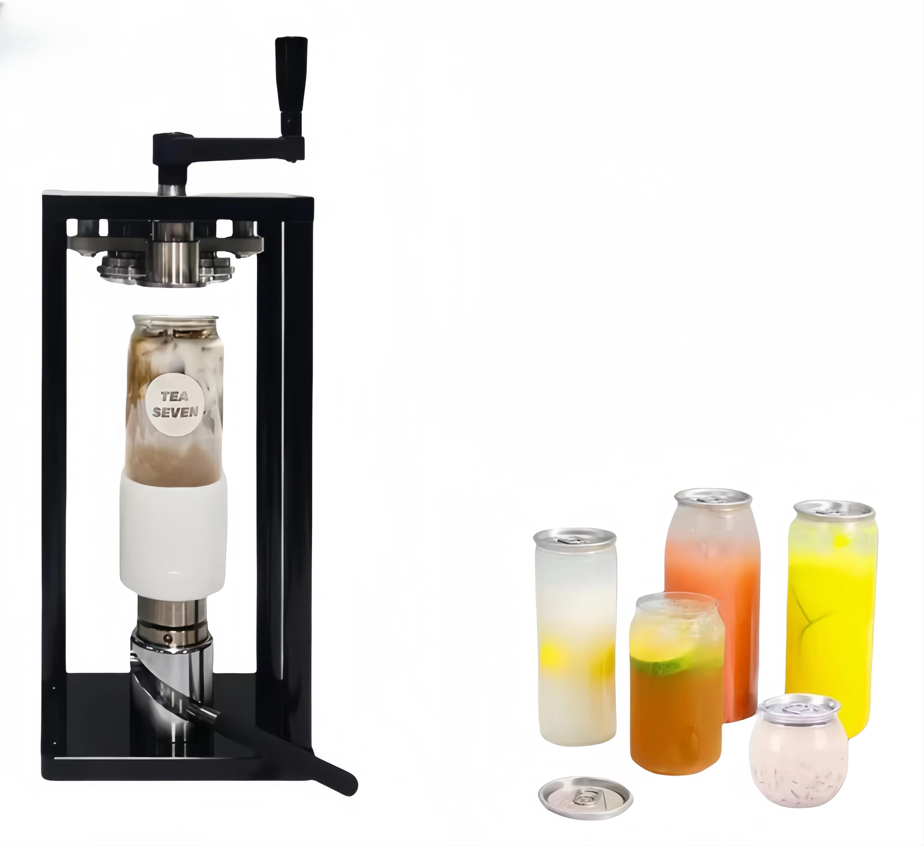 Coffee Tea Drinks - New Design Manual Can Sealing Machine