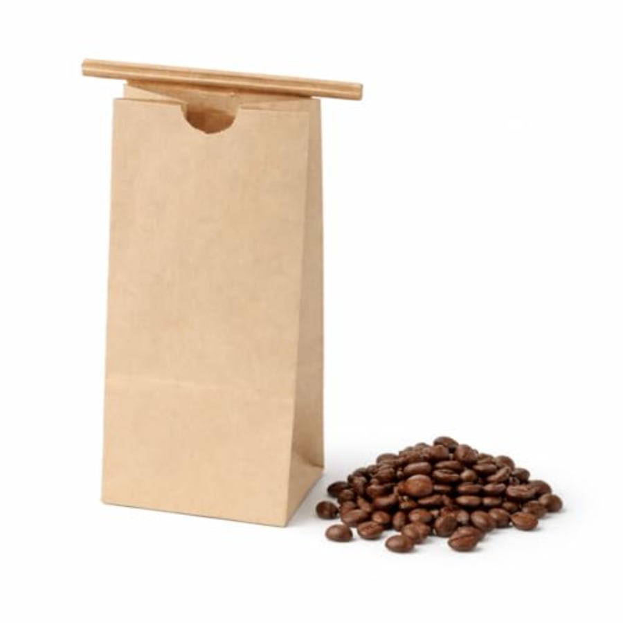 Coffee Tea Roasters - 1/2 Pound Poly-lined Kraft Coffee Bags
