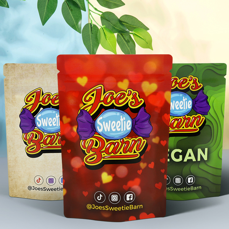 Coffee Tea For Plants - custom printed resealable bags aluminum foil