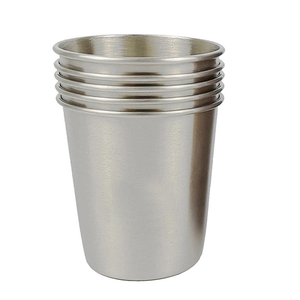 Coffee Tea Drinks - 304 Stainless Steel Beer Cups Shatterproof