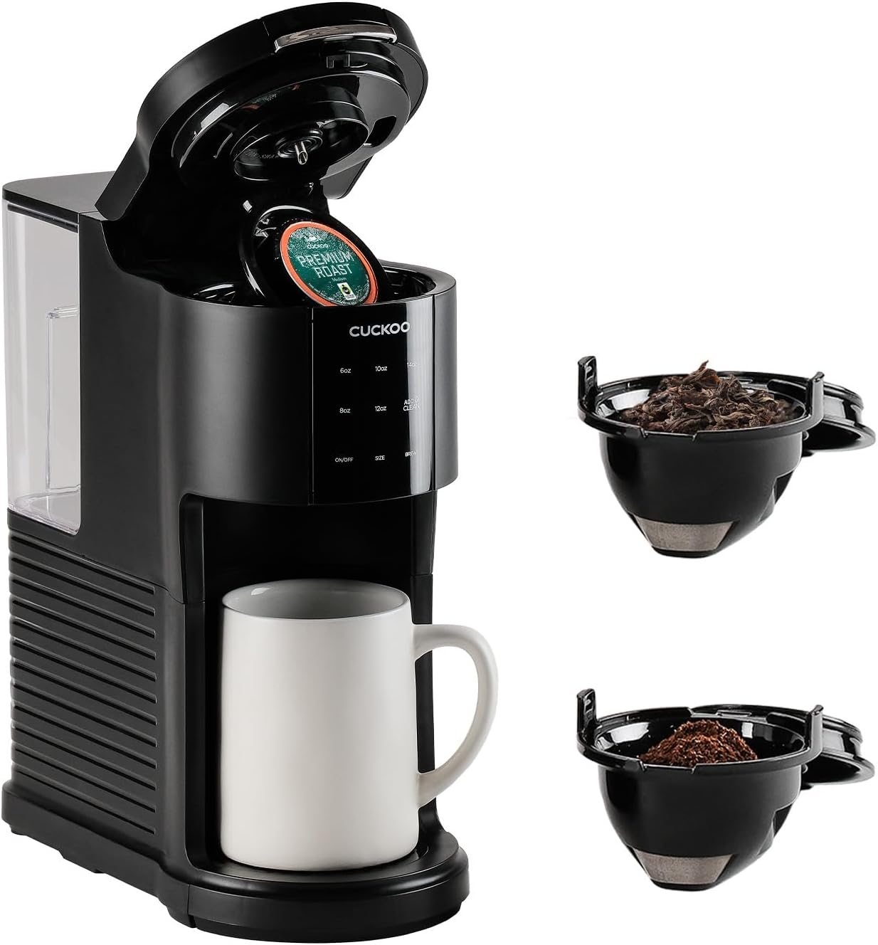 Single Serve Coffee Maker for  - Coffee Tea And Bean Leaf บทวิจารณ์และราคา