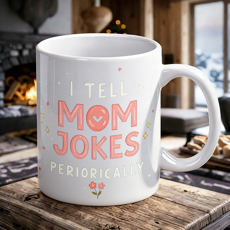 Cup & Mug Set, I Tell Mom Joke - Coffee Tea Joke บทวิจารณ์และราคา