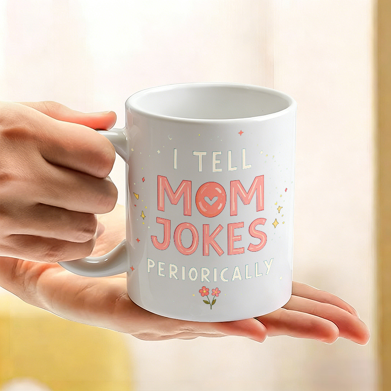Cup & Mug Set, I Tell Mom Joke - Coffee Tea Joke บทวิจารณ์และราคา