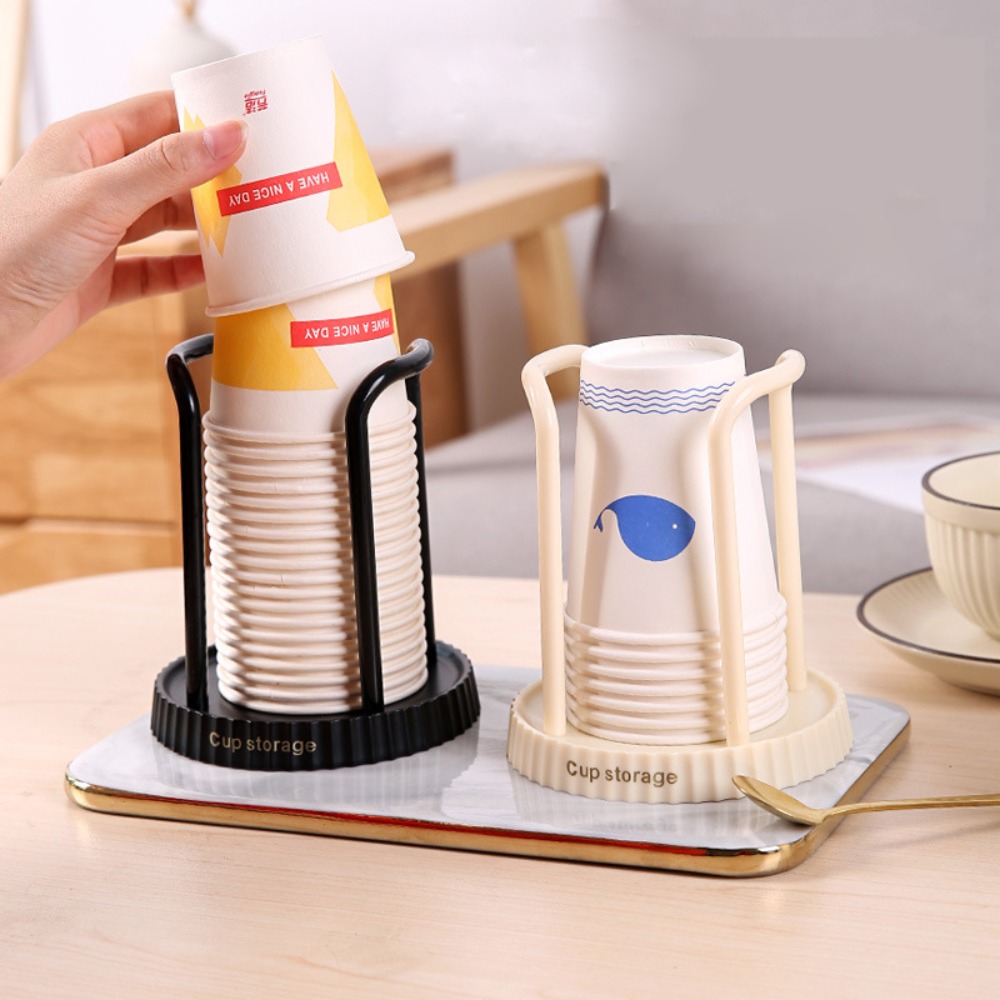 Disposable Cup Holder Desktop  - Coffee Tea Cup บทวิจารณ์และราคา
