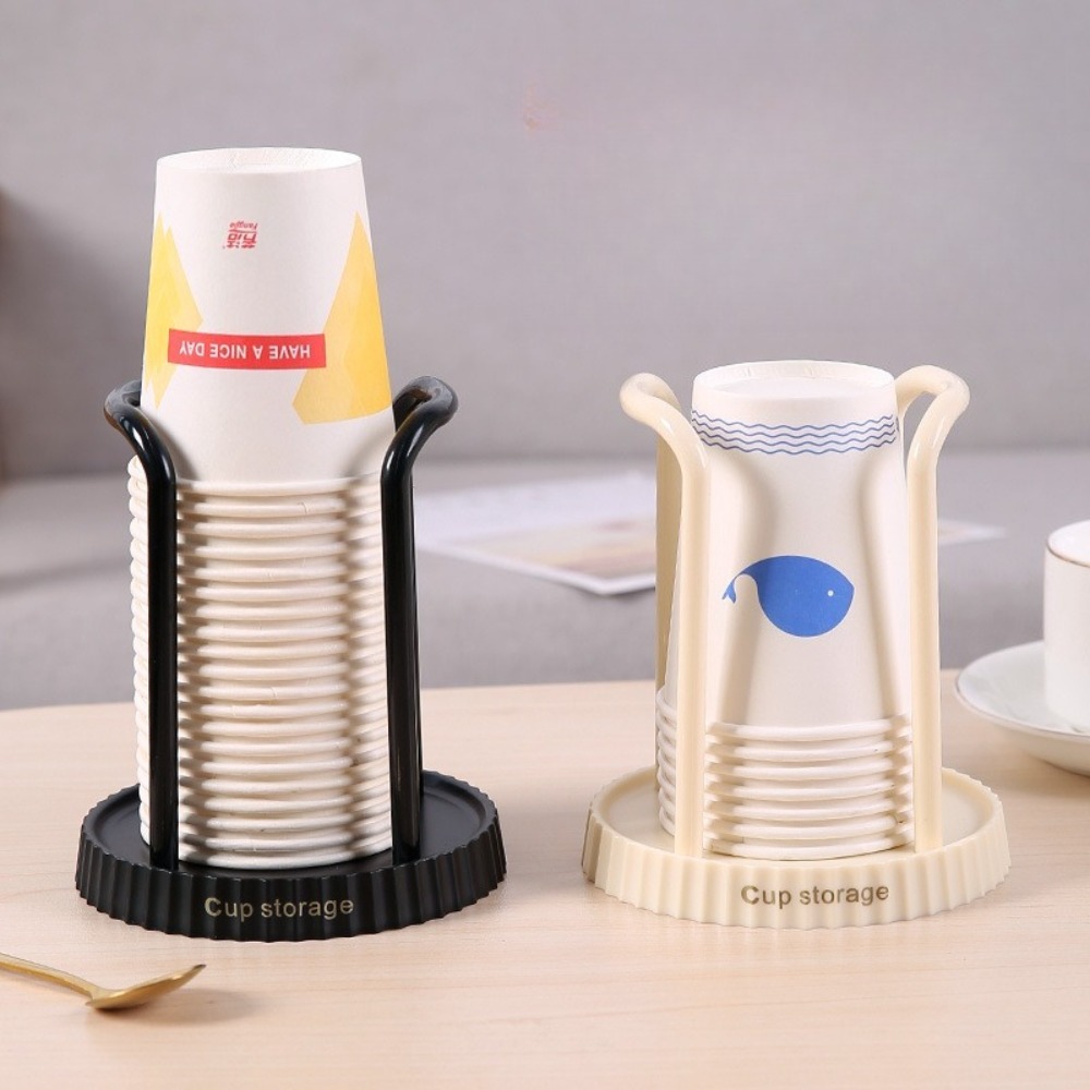 Disposable Cup Holder Desktop  - Coffee Tea Cup บทวิจารณ์และราคา