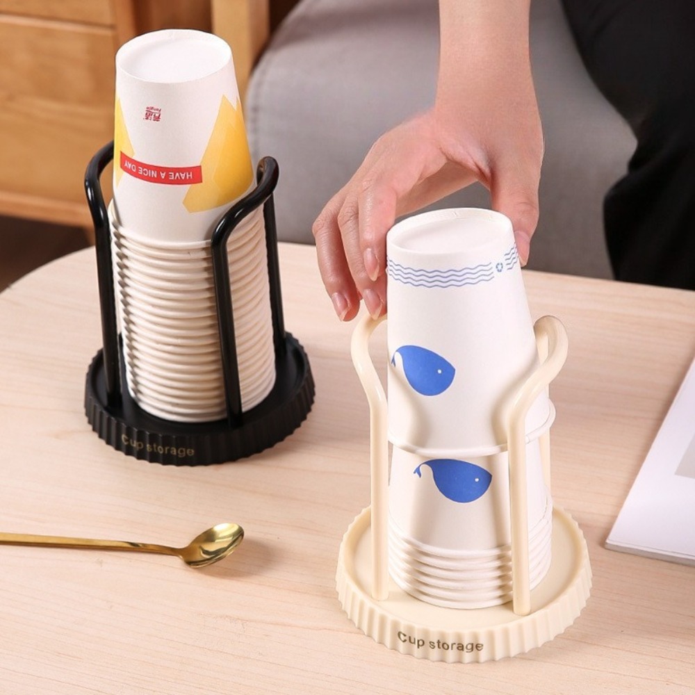 Disposable Cup Holder Desktop  - Coffee Tea Cup บทวิจารณ์และราคา