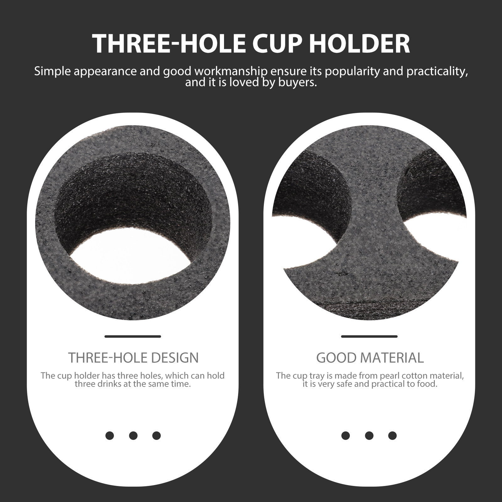 2Pcs Cup Fixing Holder Pearl C - Coffee Tea Cup บทวิจารณ์และราคา