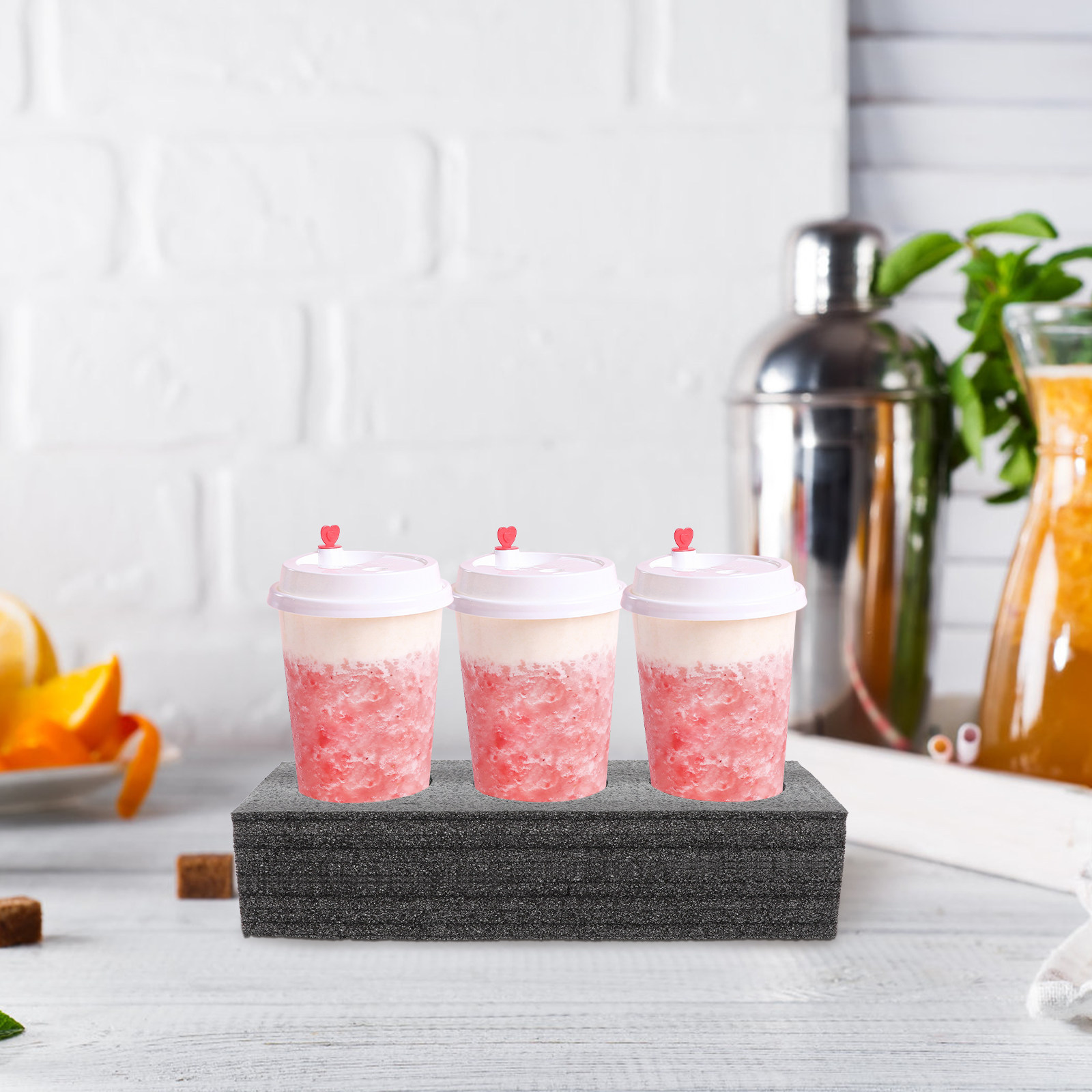 2Pcs Cup Fixing Holder Pearl C - Coffee Tea Cup บทวิจารณ์และราคา