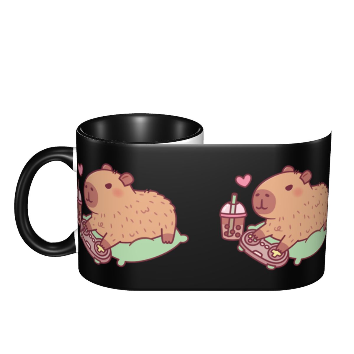 Cute Capybara Chilling With Vi - Coffee Tea Boba บทวิจารณ์และราคา