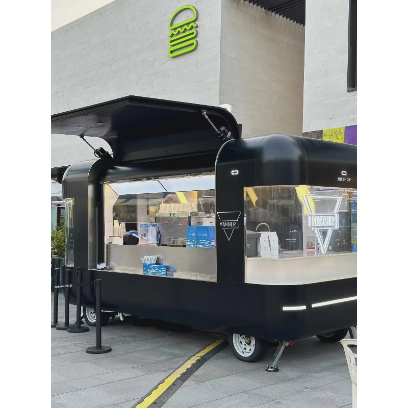 Mobile Food Truck Trailer Full - Coffee Tea Boba บทวิจารณ์และราคา