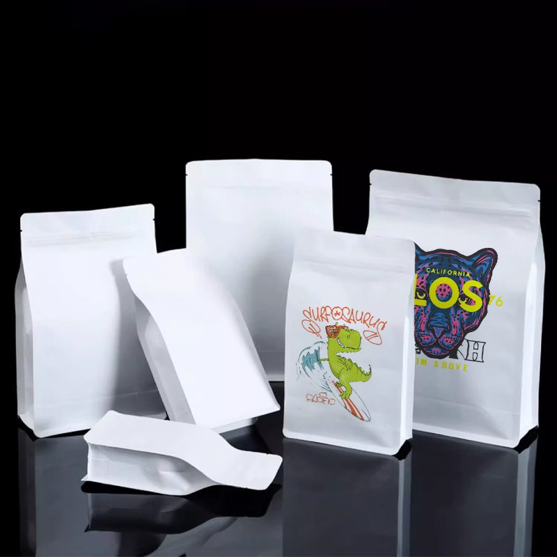 Craft Paper Eight Side Zipper  - Coffee Tea For Plants บทวิจารณ์และราคา