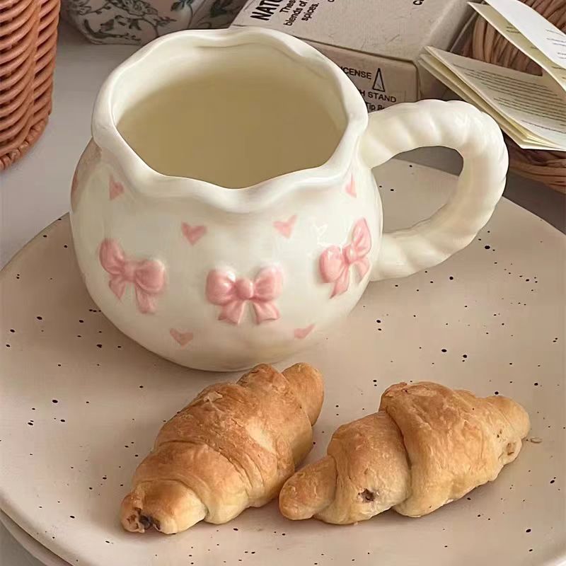 Korean Style Girl Delicate Bow - Coffee Tea Festival บทวิจารณ์และราคา