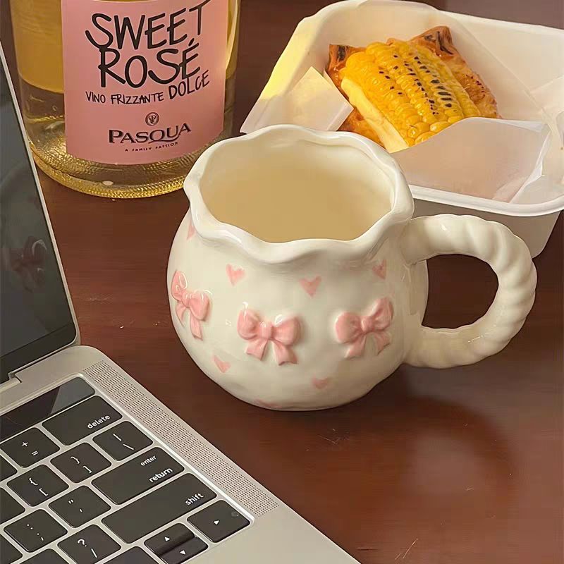 Korean Style Girl Delicate Bow - Coffee Tea Festival บทวิจารณ์และราคา