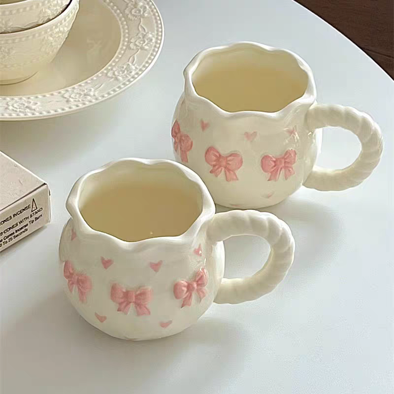 Korean Style Girl Delicate Bow - Coffee Tea Festival บทวิจารณ์และราคา