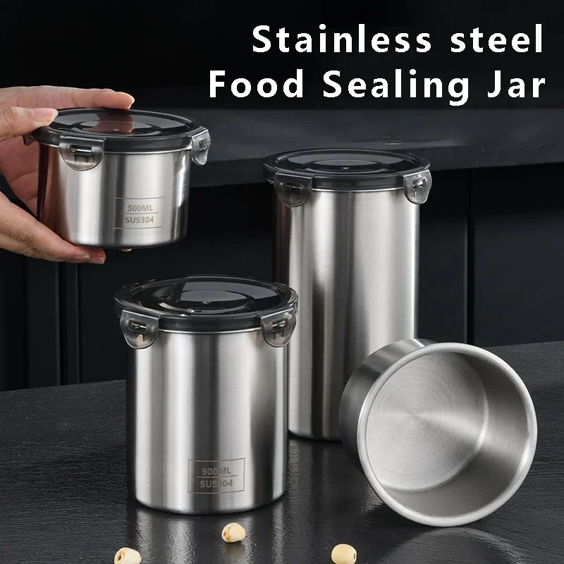 Stainless Steel Food Container - Coffee Tea And Bean Leaf บทวิจารณ์และราคา