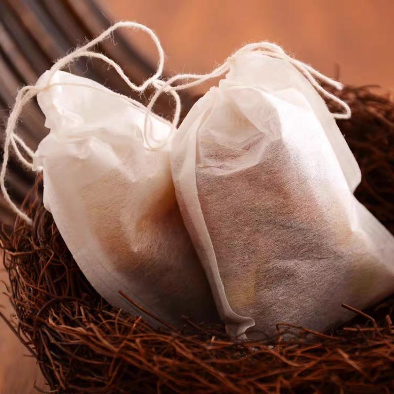 100/500x Cloth Tea Bags with D - Coffee Tea And Bean Leaf บทวิจารณ์และราคา