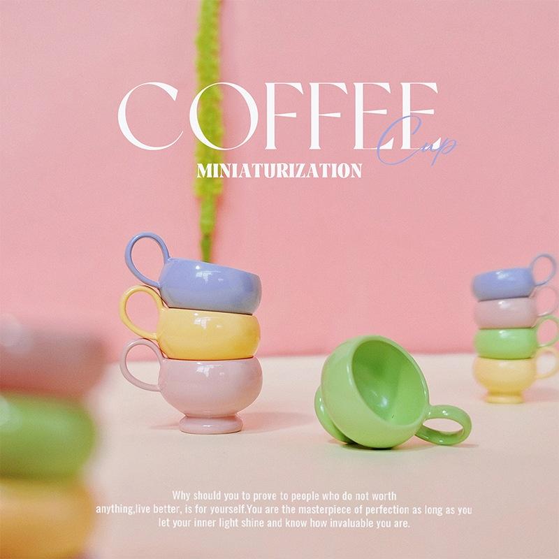 1Pcs Miniature Coffee Cup Orna - Coffee Tea Cup บทวิจารณ์และราคา