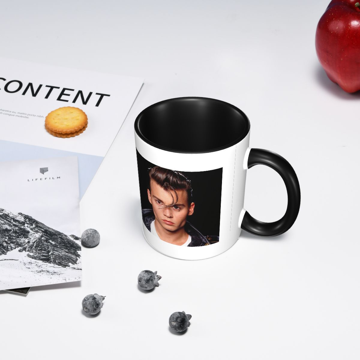 Young Johnny Depp Mug Funny Ce - Young Tea Coffee บทวิจารณ์และราคา