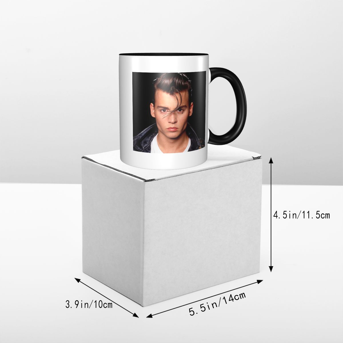 Young Johnny Depp Mug Funny Ce - Young Tea Coffee บทวิจารณ์และราคา