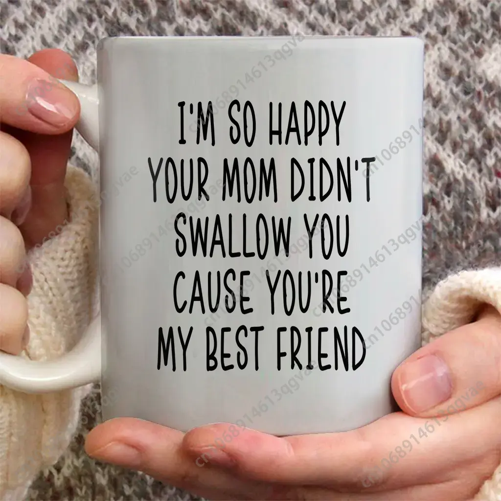 I'm happy your mom didn't swal - Coffee Tea Joke บทวิจารณ์และราคา