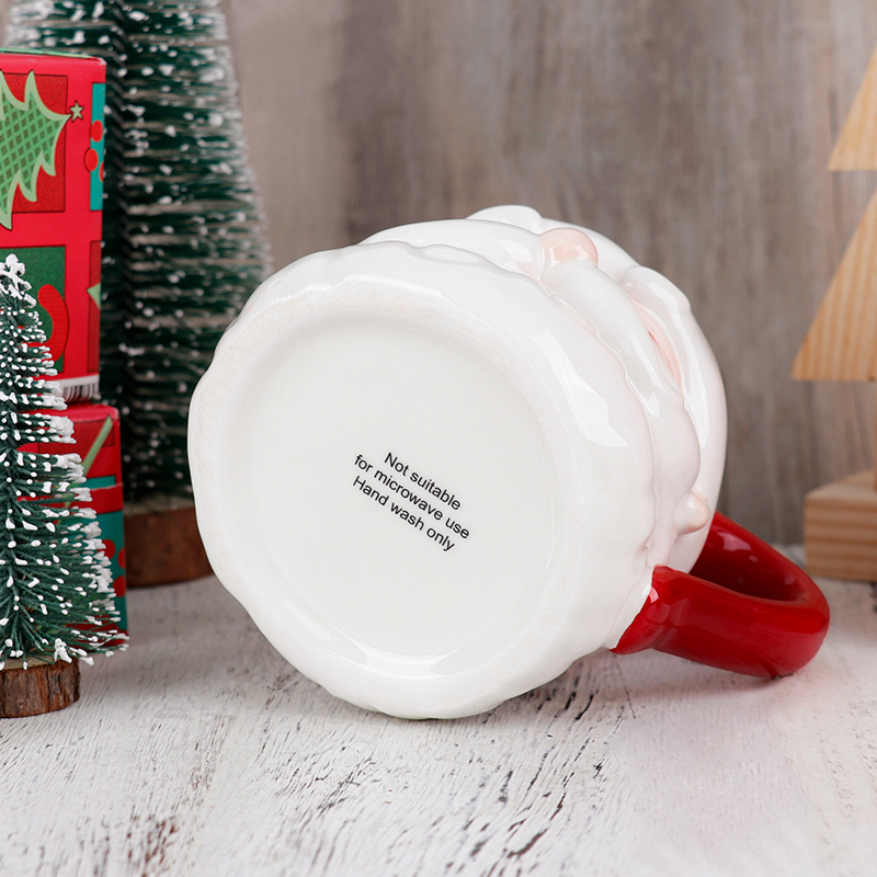Christmas 3D Santa Ceramic Mug - Coffee Tea Festival บทวิจารณ์และราคา