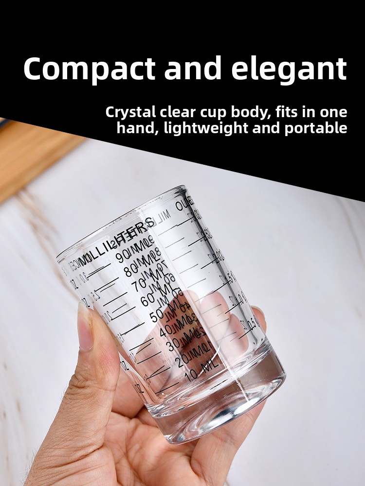Glass Ounce Cup Double Headed  - Coffee Tea Cup บทวิจารณ์และราคา