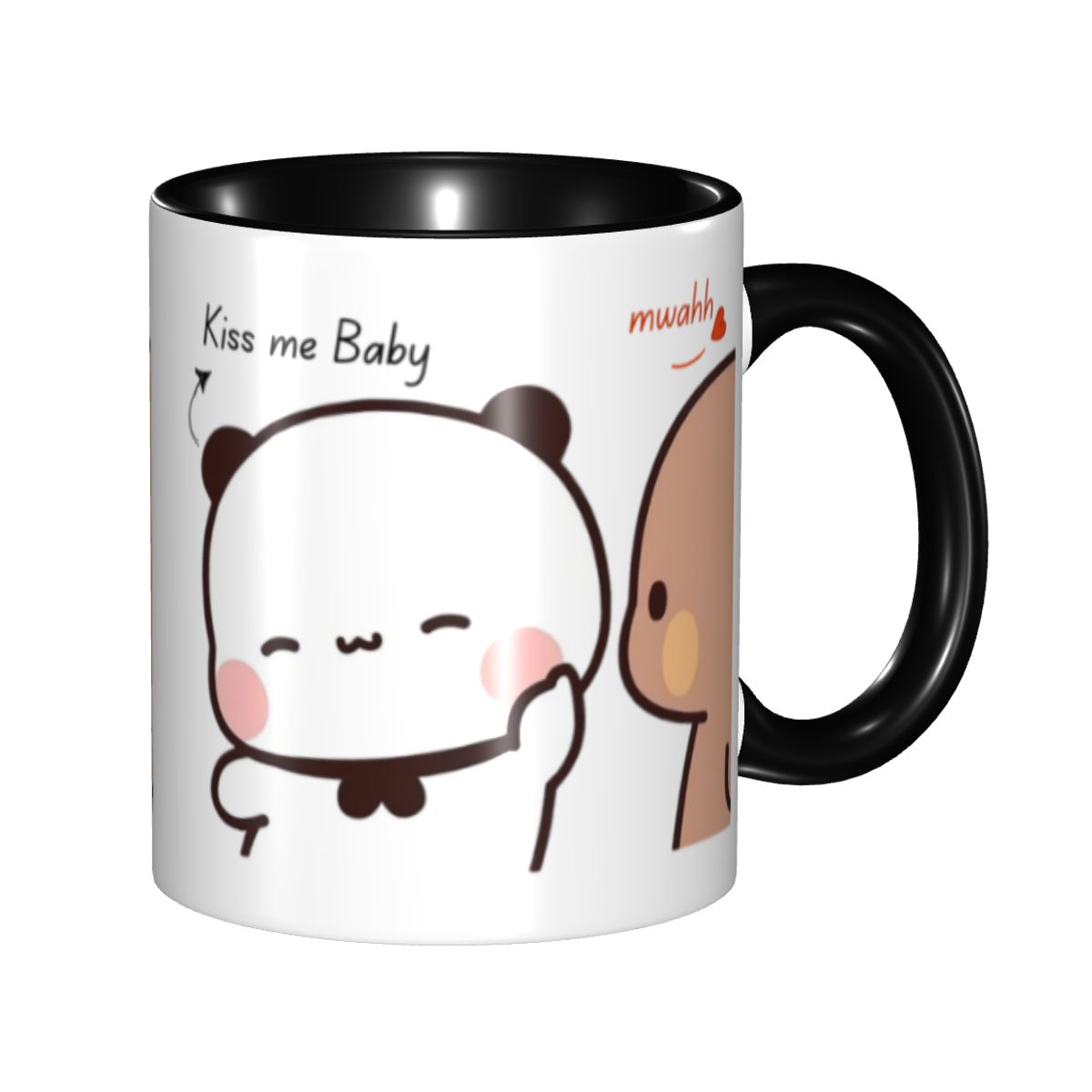 Personalized Kiss Me Baby Mwah - Coffee Tea Me บทวิจารณ์และราคา