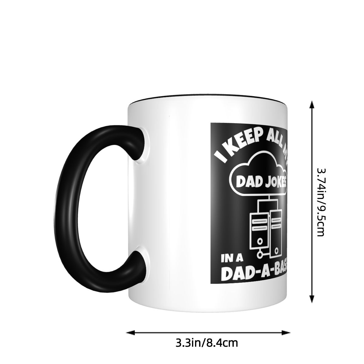 I Keep All My Dad Jokes In A D - Coffee Tea Joke บทวิจารณ์และราคา