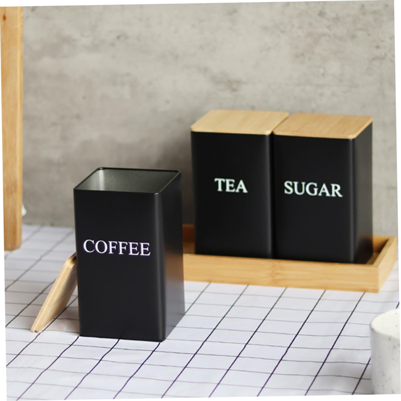 3PCS Set Tea Coffee Sugar Cani - Coffee Tea Sugar Container Set บทวิจารณ์และราคา