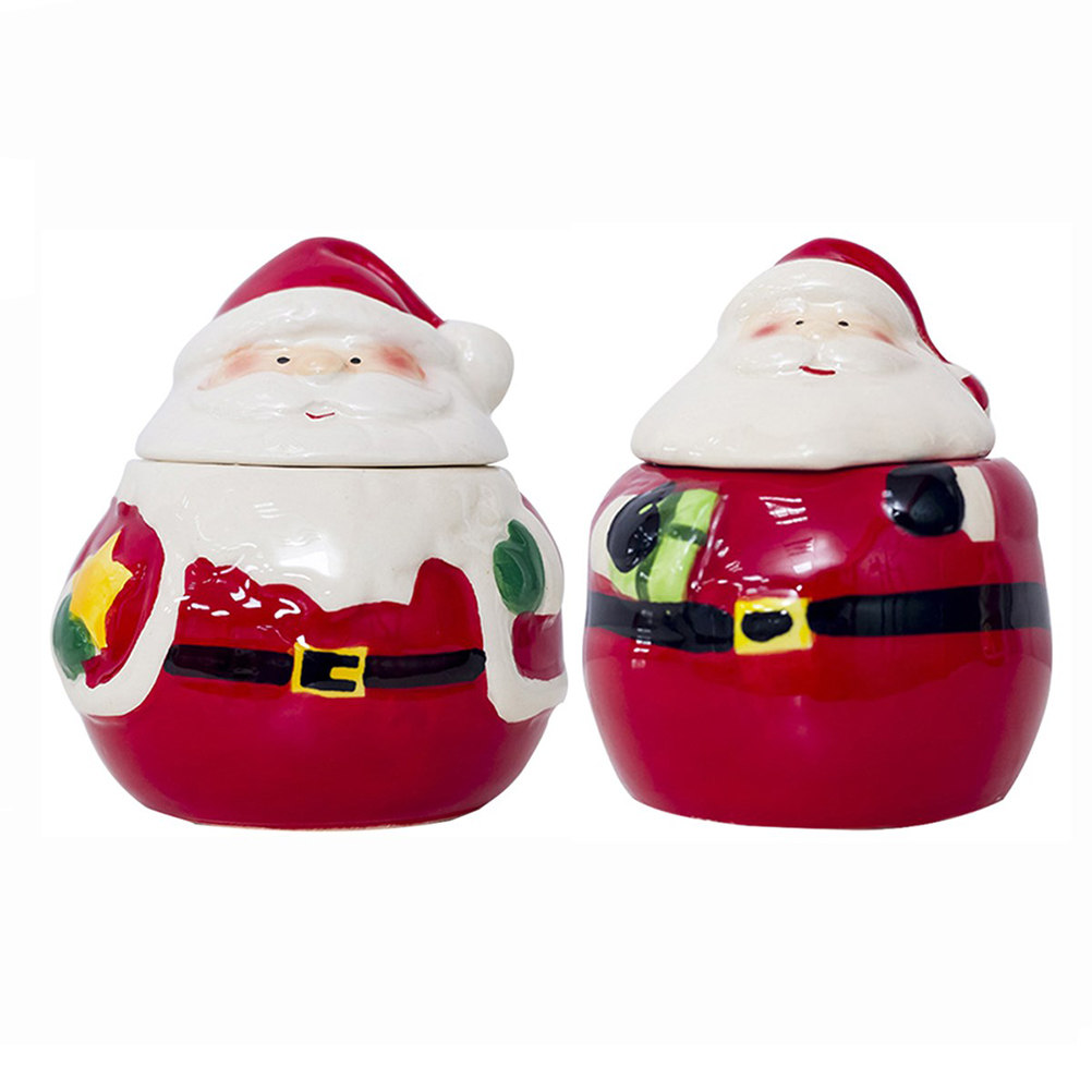 2Pcs Festive Ceramic Santa Spi - Coffee Tea Festival บทวิจารณ์และราคา