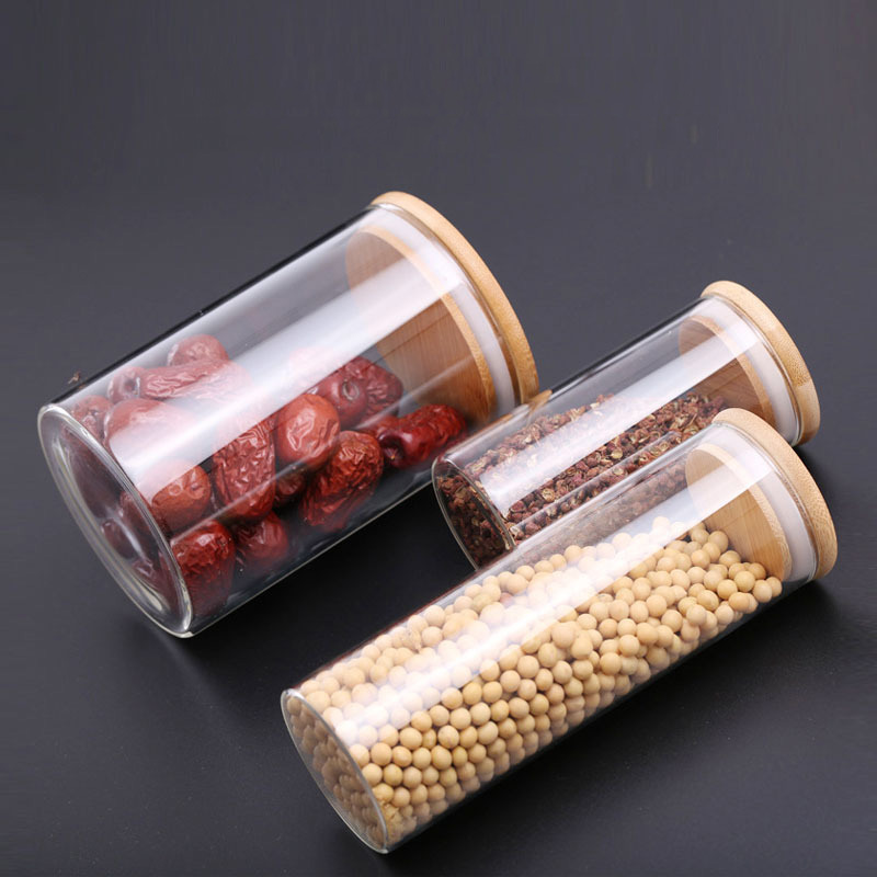 Glass Food Storage Jars with A - Coffee Tea And Bean Leaf บทวิจารณ์และราคา