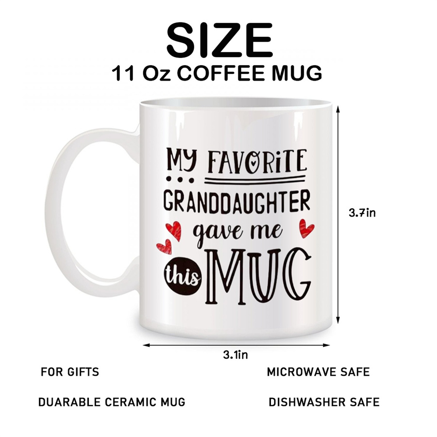 My Favorite Granddaughter Gave - Coffee Tea Me บทวิจารณ์และราคา
