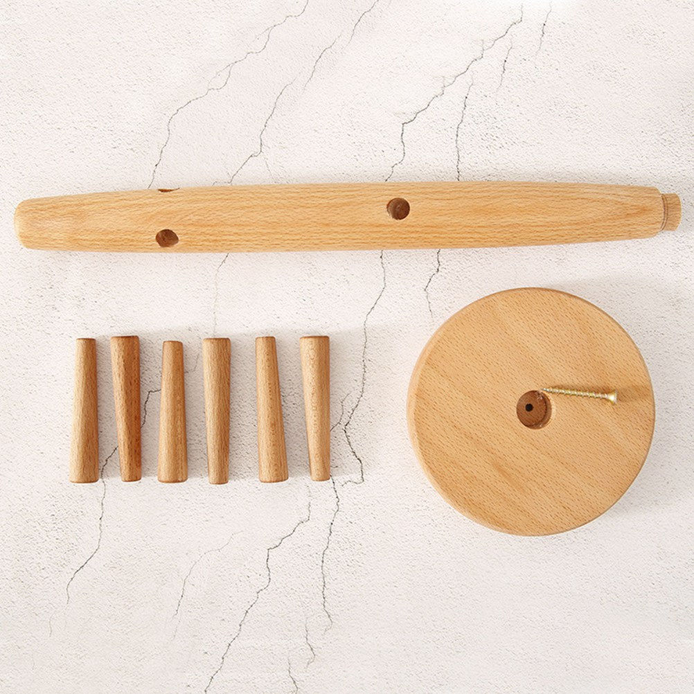 Beech Solid Mug Rack Tree Natu - Coffee Tea Cup บทวิจารณ์และราคา