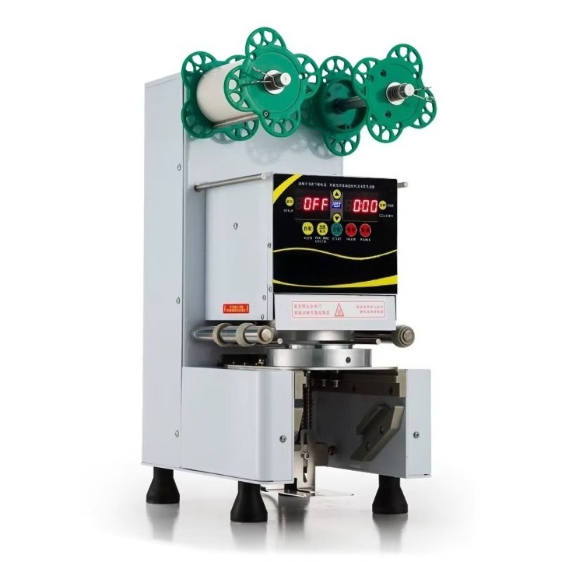 Automatic Plastic Cup Sealing  - Coffee Tea Cup บทวิจารณ์และราคา