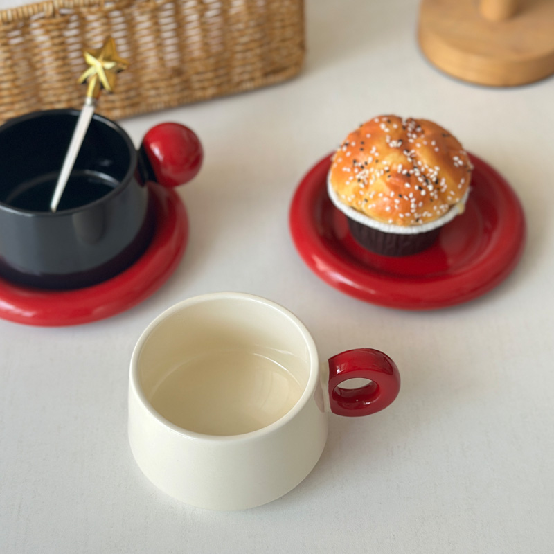210ml Ceramic Coffee Cup Dish  - Coffee Tea Festival บทวิจารณ์และราคา
