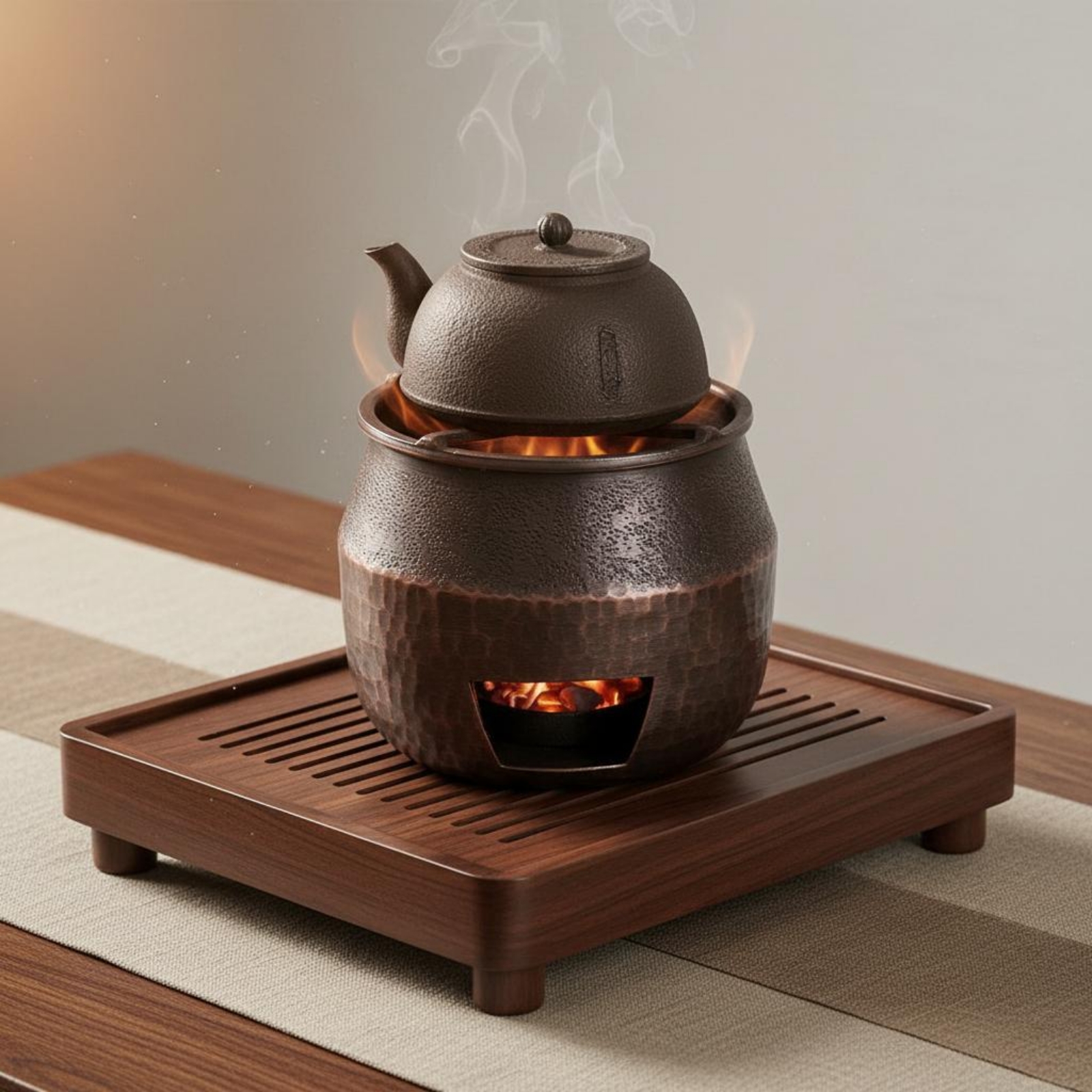 Copper Tea Heater Traditional  - Tea & Coffee Kent บทวิจารณ์และราคา