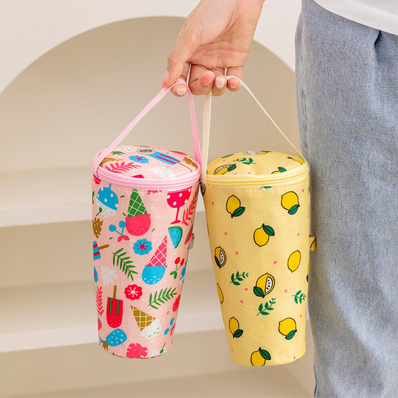 Portable Insulated Drink Carri - Coffee Tea Boba บทวิจารณ์และราคา