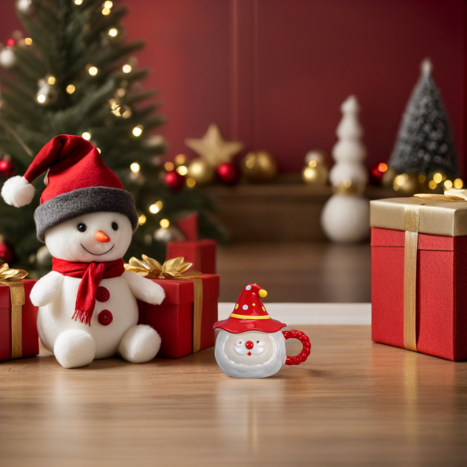 Christmas Santa Claus Ceramic  - Coffee Tea Festival บทวิจารณ์และราคา