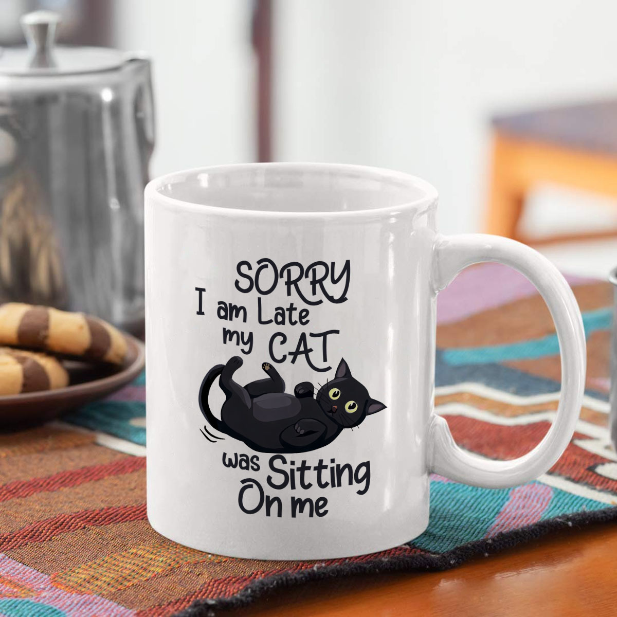 1 Funny Cat Shaped Ceramic Mug - Coffee Tea Me บทวิจารณ์และราคา