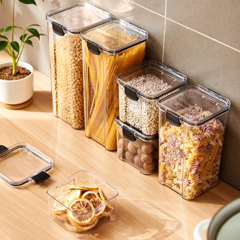 Sealed Jars Kitchen Grain Stor - Coffee Tea Sugar Container Set บทวิจารณ์และราคา