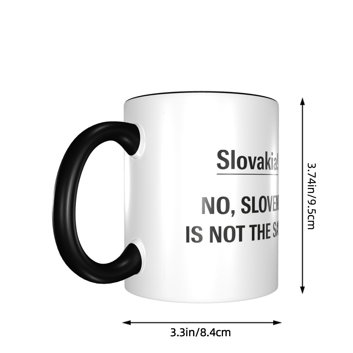 Funny Geography Joke Slovakia  - Coffee Tea Joke บทวิจารณ์และราคา