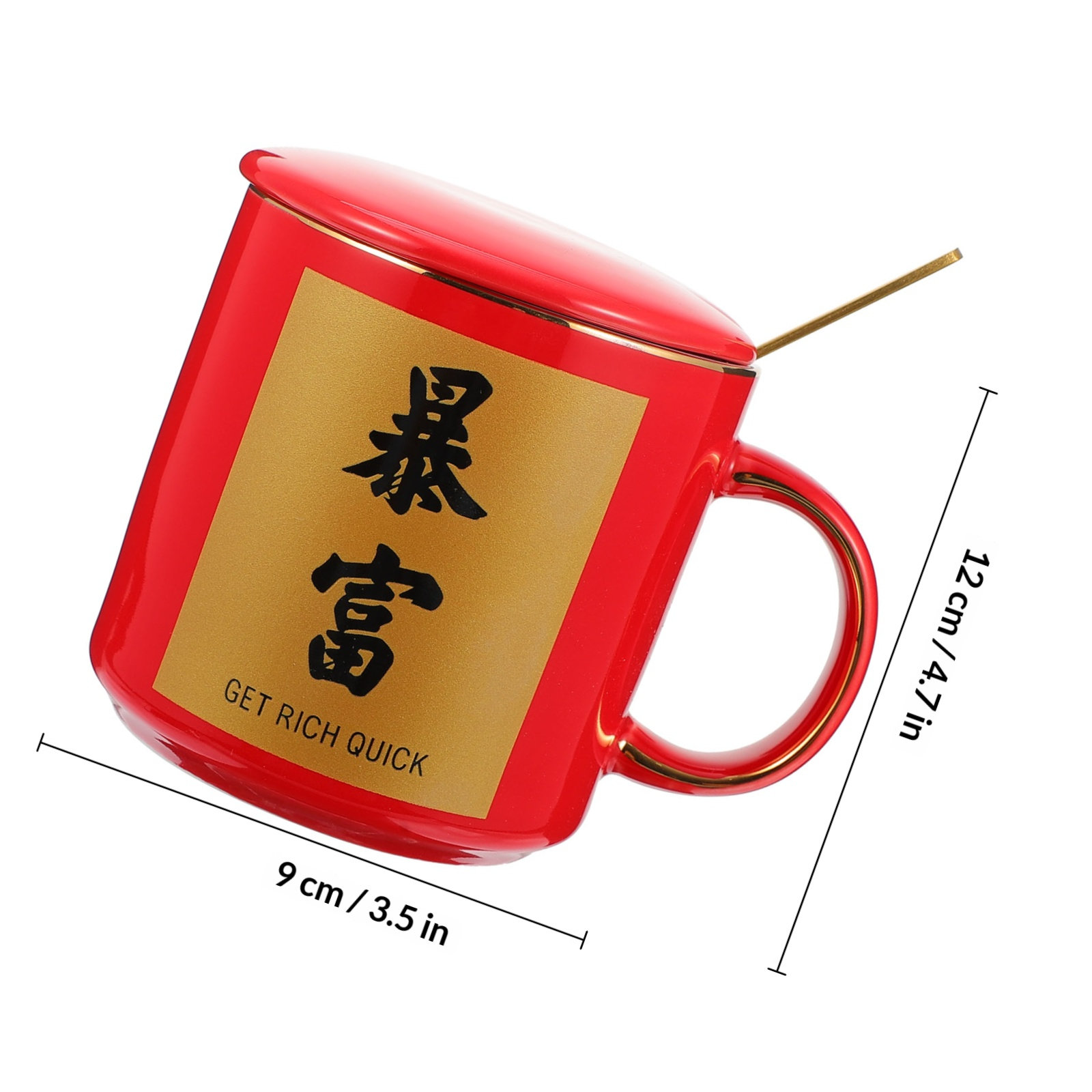 1Set Chinese Festival Ceramic  - Coffee Tea Festival บทวิจารณ์และราคา