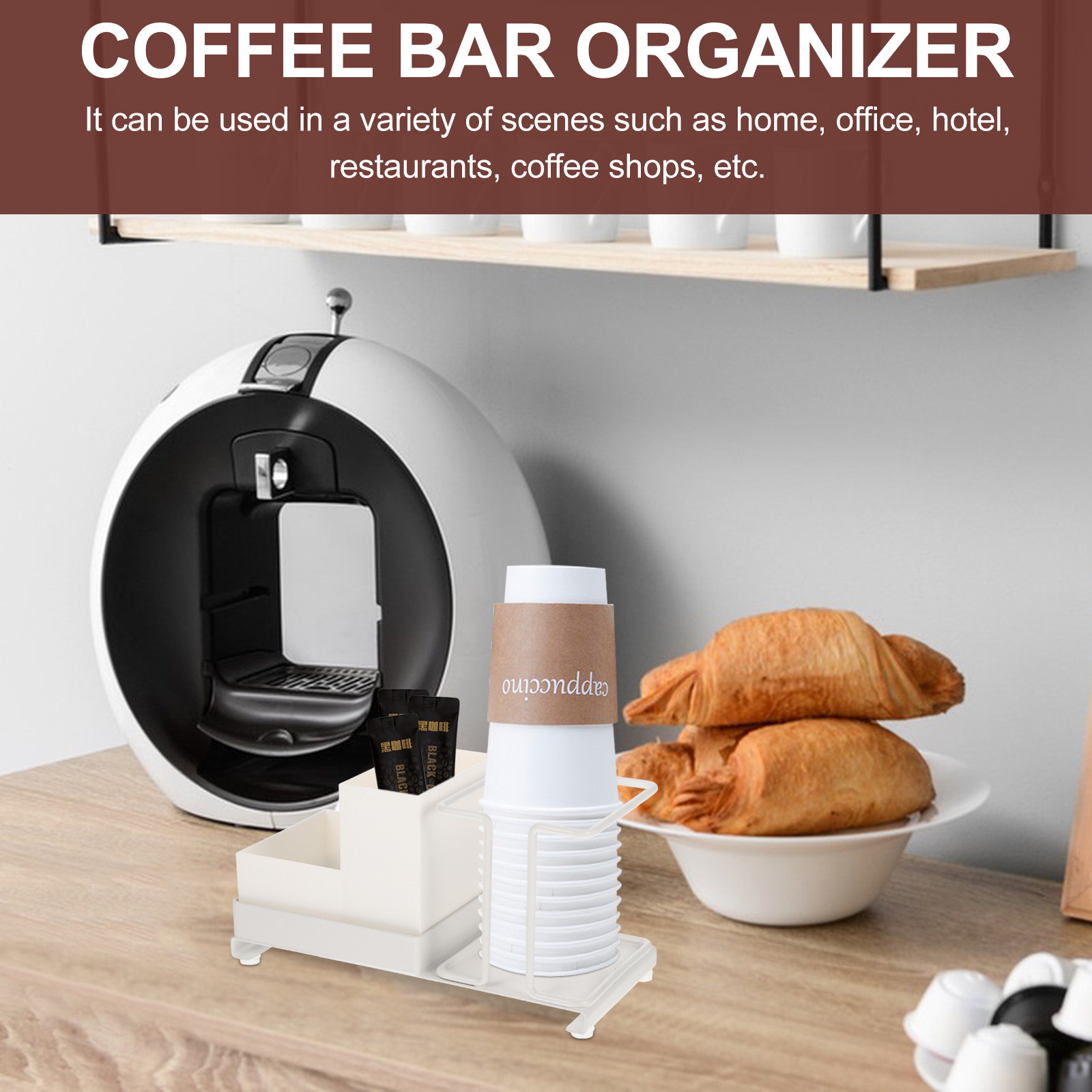 Holder For Countertop With Sto - Coffee Tea Cup บทวิจารณ์และราคา