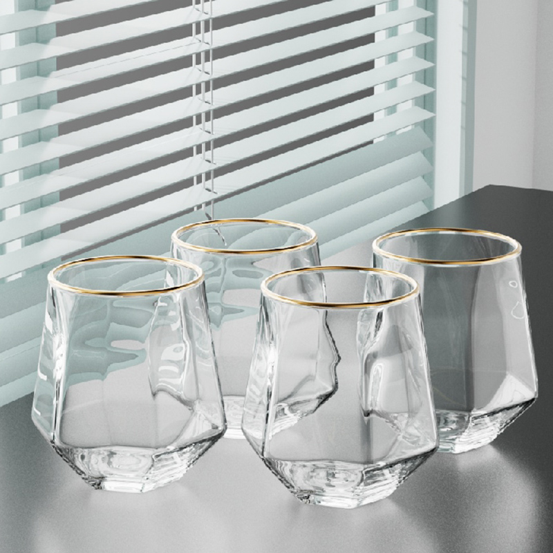 320ml 4pcs Set Hexagonal Cup W - Coffee Tea Drinks บทวิจารณ์และราคา
