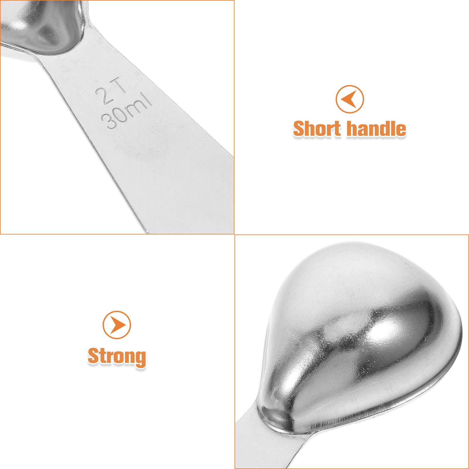 2Pcs Stainless Steel Coffee Me - Coffee Tea And Bean Leaf บทวิจารณ์และราคา