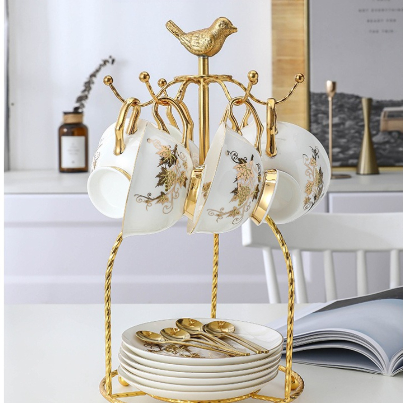 Coffee Cup Small Exquisite Set - Coffee Tea Drinks บทวิจารณ์และราคา