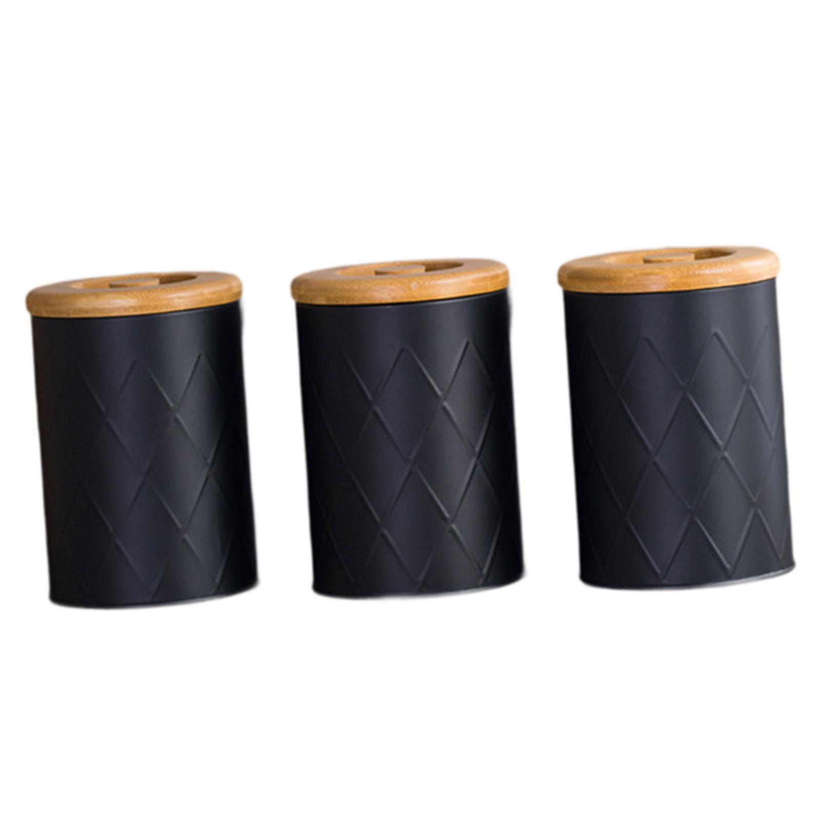 Kitchen Canister Set Tea Coffe - Coffee Tea Sugar Container Set บทวิจารณ์และราคา