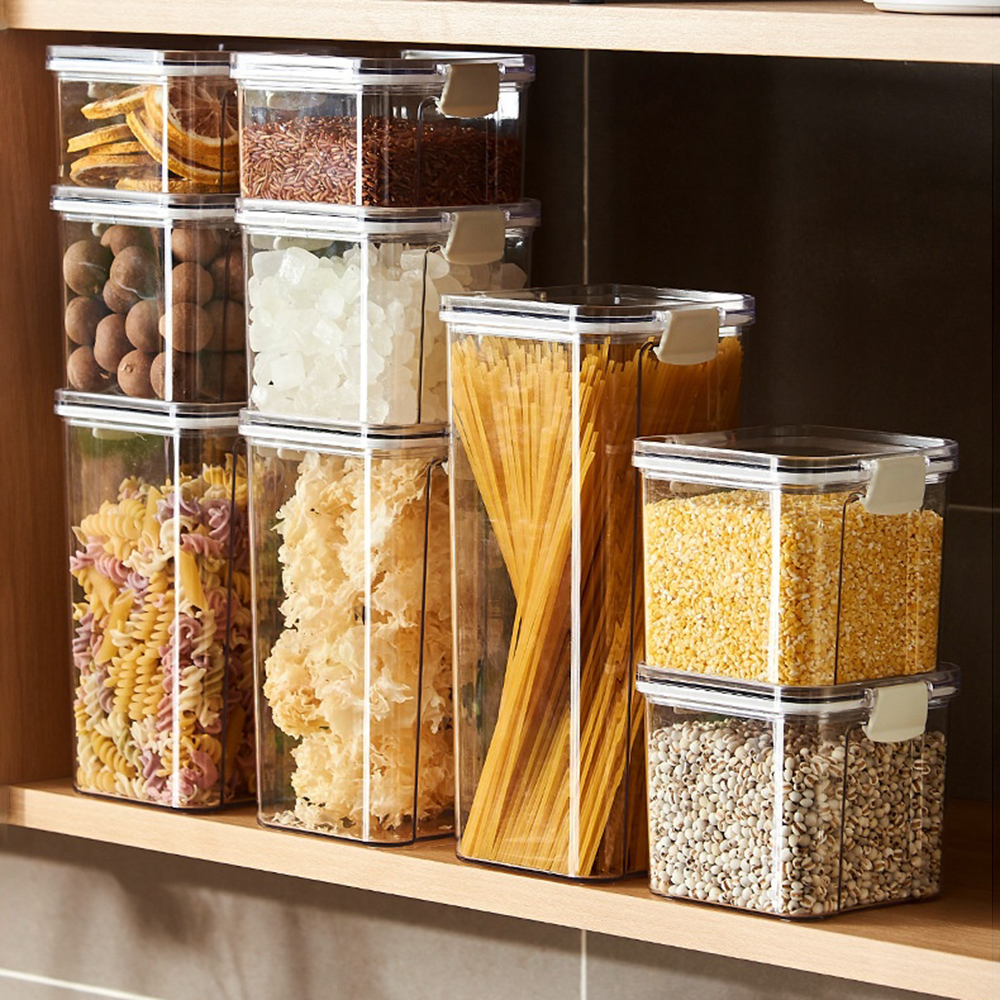 Sealed Jars For Kitchen Storag - Coffee Tea Sugar Container Set บทวิจารณ์และราคา