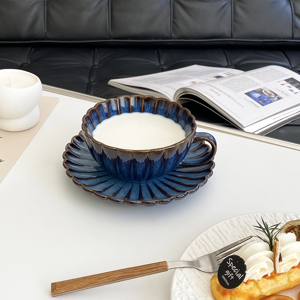 1 Set of Ceramic Japanese-Styl - Coffee Tea Drinks บทวิจารณ์และราคา